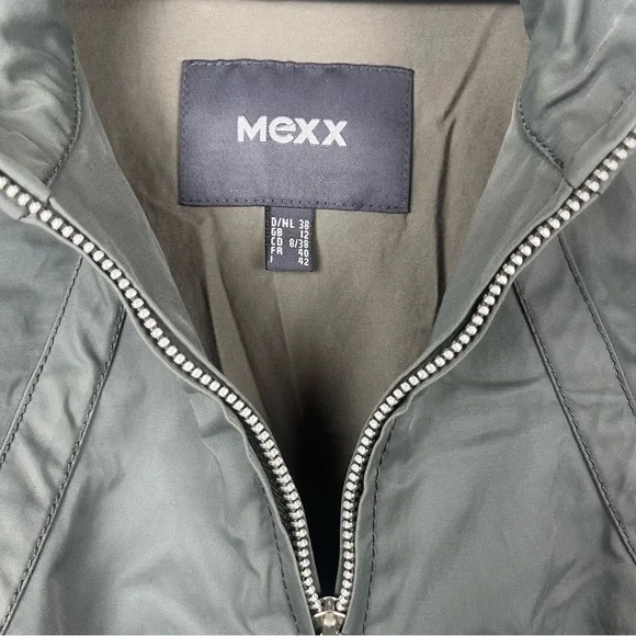Mexx Cargo Utility Davy’s Gray Lightweight Soft Jacket | Size US M - Picture 8 of 11